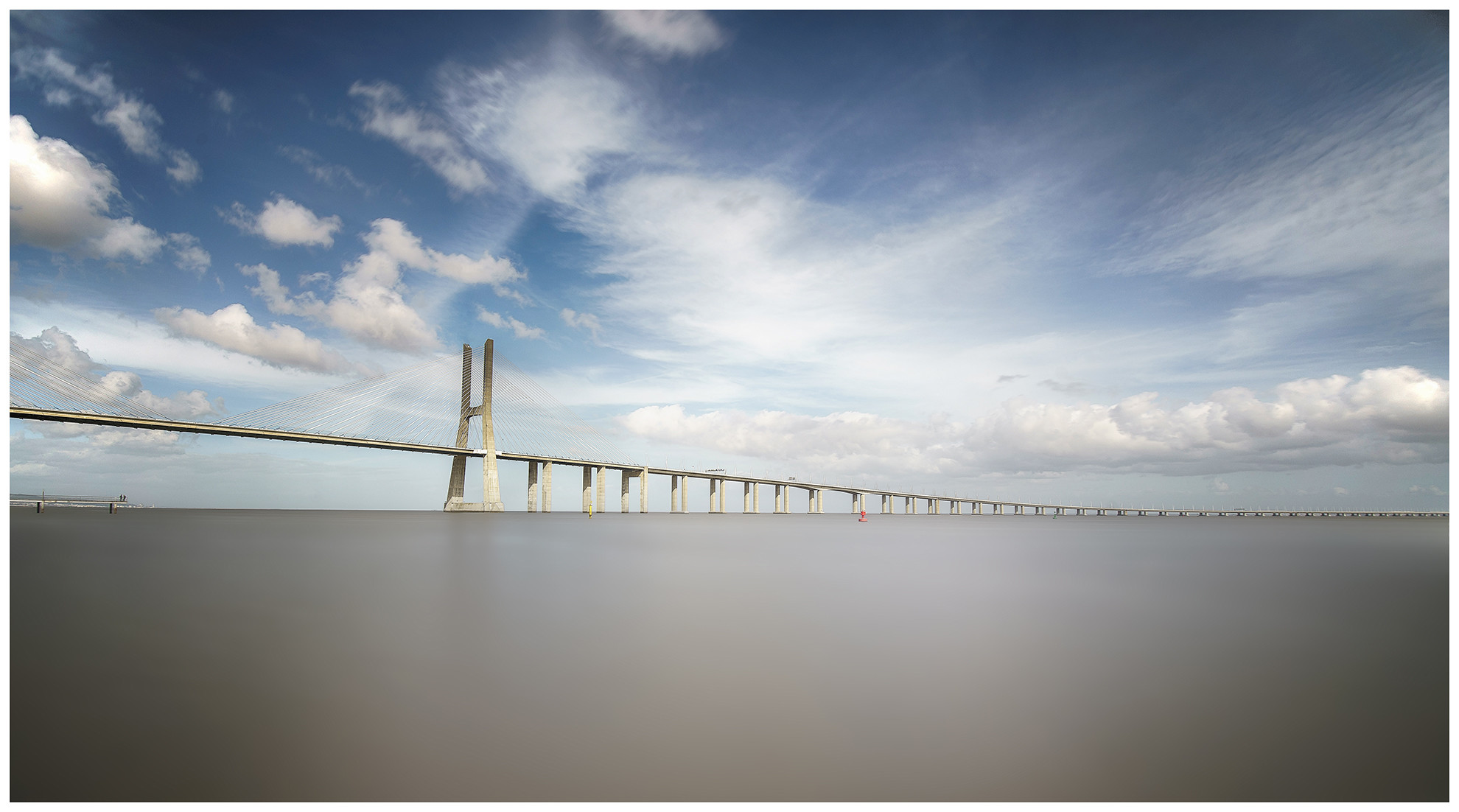 Le Pont Vasco de Gama à Lisbonne