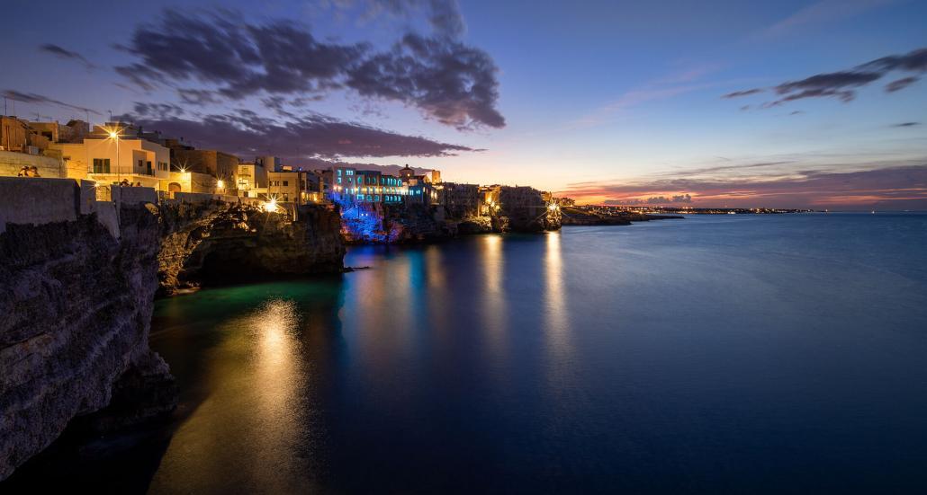 Polignano a Mare la perle de l'Adriatique