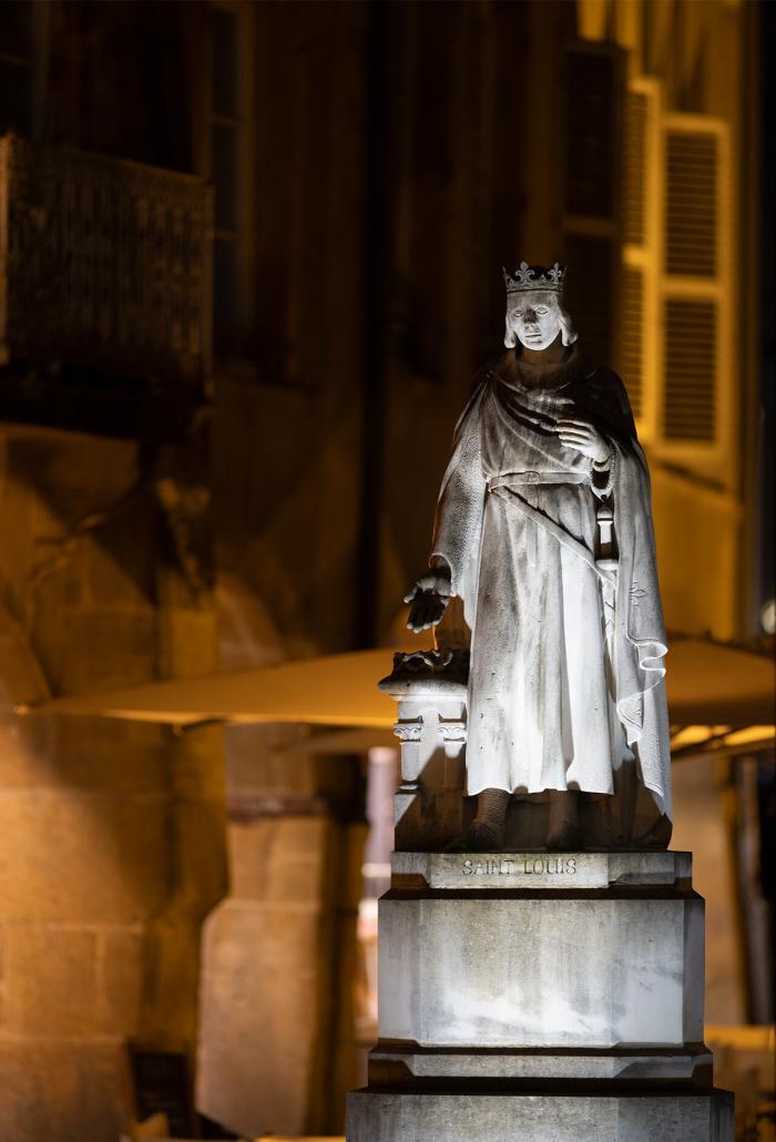 La statue de Saint-Louis