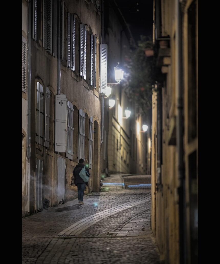 rue des murs à Metz