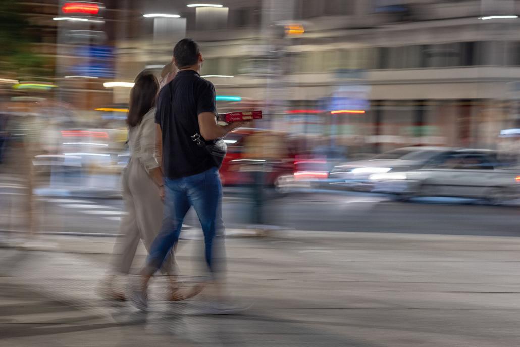 street photo en basse vitesse