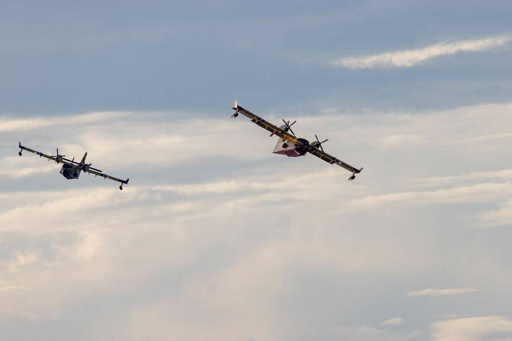 Avion bombardier d'eau "Canadair" de la Sécurité civile