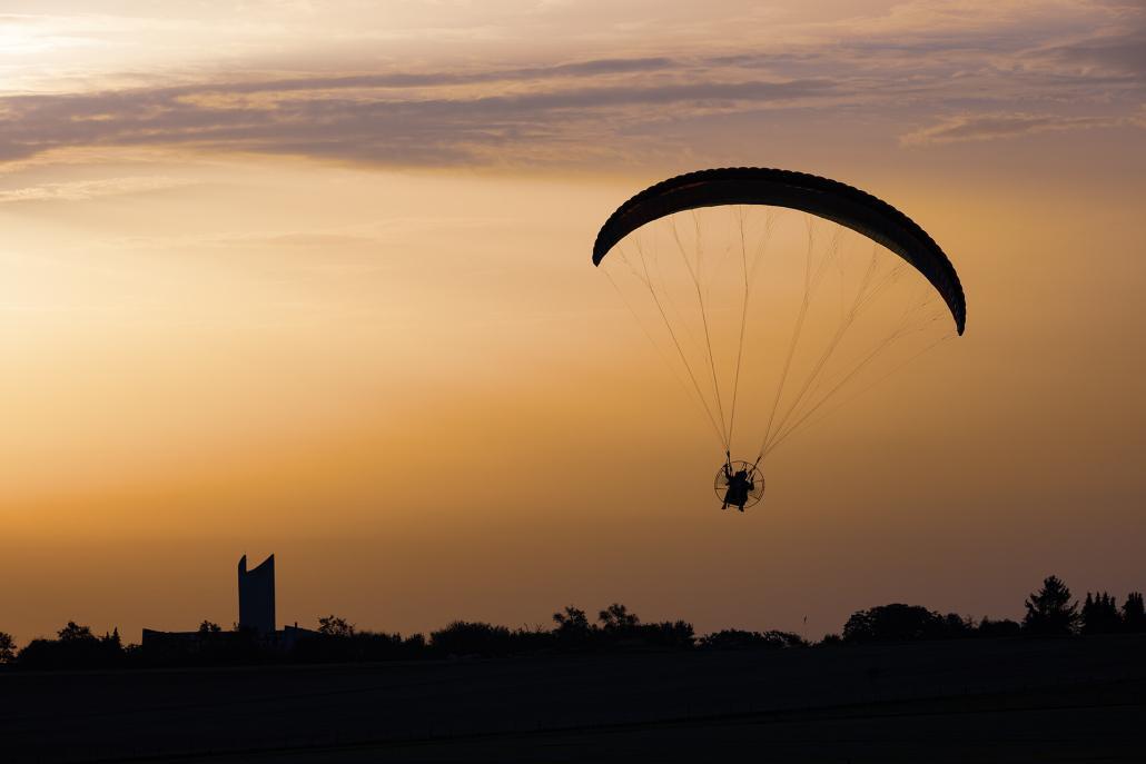 Tromborn international Airport by Robert D