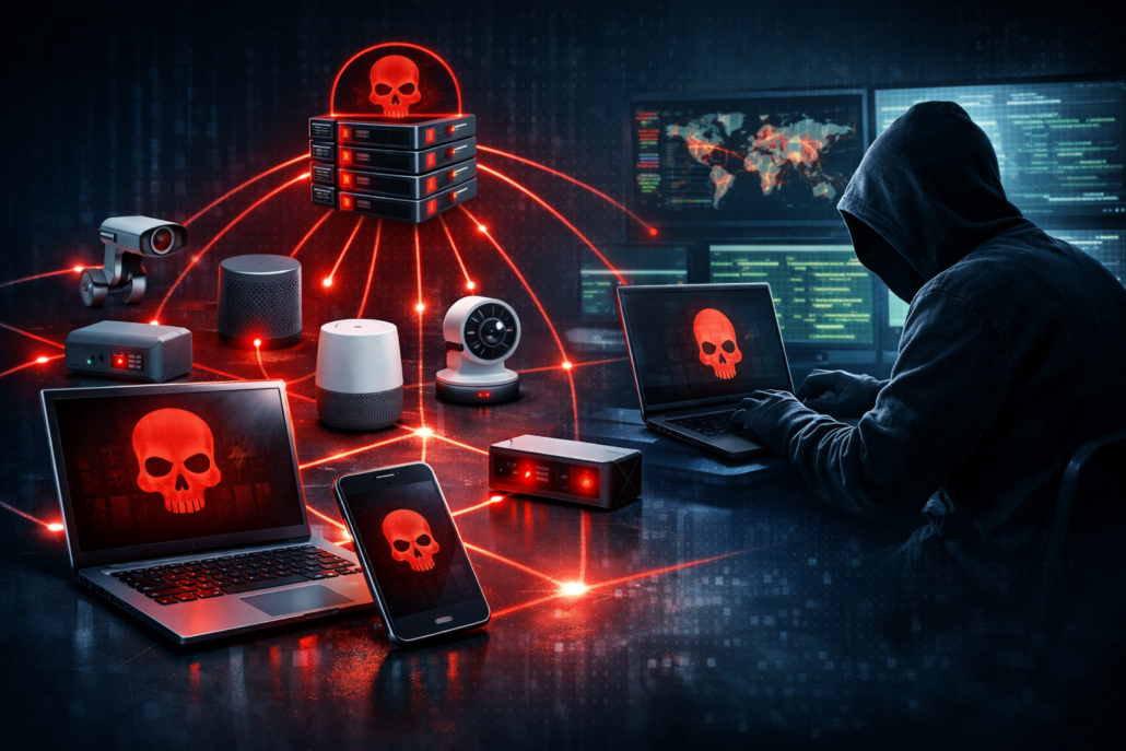 Un botnet a t’il pris le contrôle de vos appareils