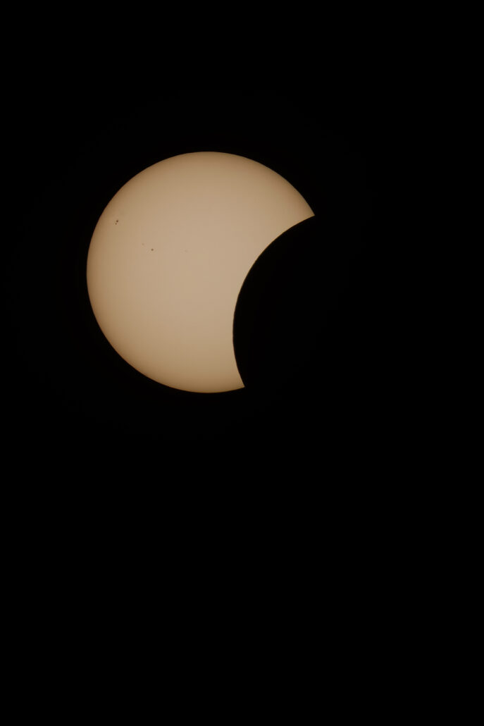 Éclipse solaire du 12 août 2026 à 19:45:35