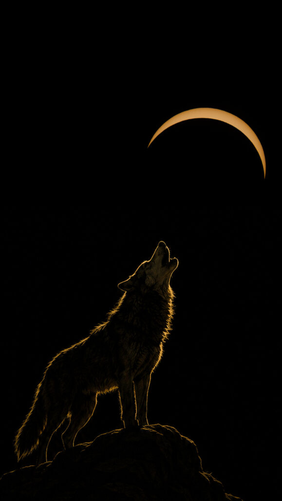 On crie au loup (merci ia) ... Éclipse solaire du 12 août 2026 à 20:18:41